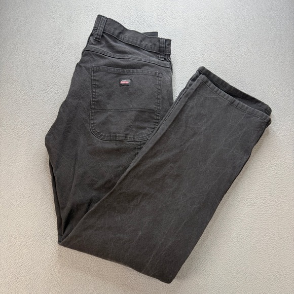 Dickies Other - Genuine Dickies Carpenter Pants Mens 34x34 Black Cotton Stretch Utility Workwear